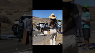 Nevada Rangers bulldoze climate change protesters #viral #news