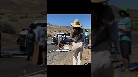 Nevada Rangers bulldoze climate change protesters #viral #news