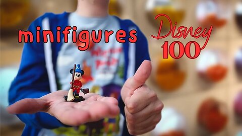 Minifigures Disney 100 at LEGOLAND