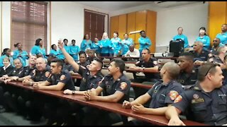 SOUTH AFRICA - Cape Town - The City of Cape Town’s Safety and Security Directorate.(Video2) (Lit)