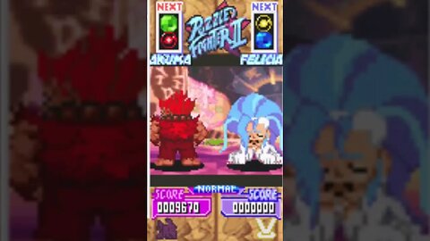 Super Puzzle Fighter Akuma #videogame #youtubeshorts #youtube #gamer #gaming #game #psx #nes #game