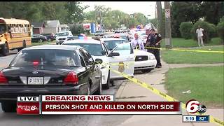 Man found fatally shot in vehicle on Indy’s north side