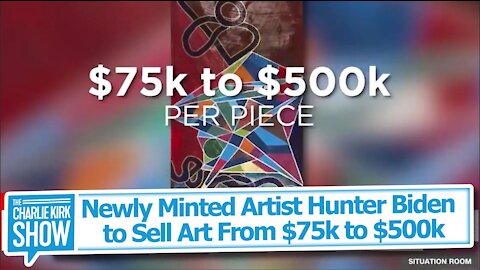 Newly Minted Artist Hunter Biden to Sell Art From $75k to $500k