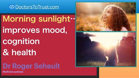 SUNLIGHT 3 | Morning sunlight…improves mood, cognition & health