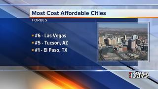 Las Vegas is one of the most affordable cities in the U.S., Forbes says