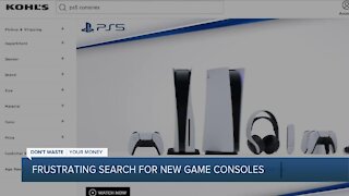 Frustrating search for new game consoles