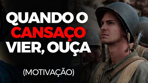 VIDEO DE MOTIVAÇÃO PARA RENOVAR AS ENERGIAS E O ÂNIMO