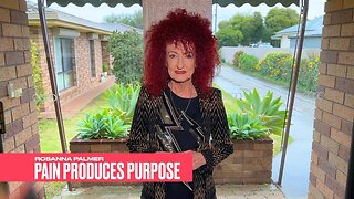 "Pain Produces Purpose - Rosanna Palmer, Creative (2023)