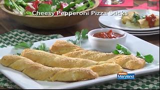 Mr. Food - Cheesy Pepperoni Pizza Sticks