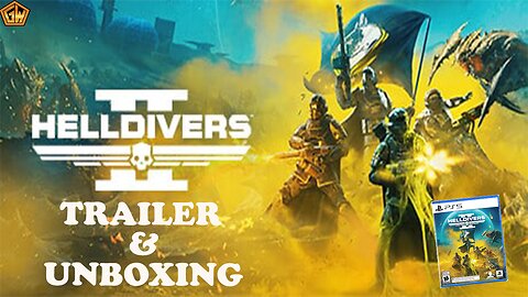 HellDivers 2 PS5 Trailer & Unboxing (GamesWorth)