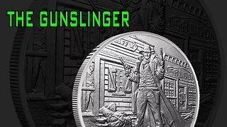New Prospector Series Silver Round: The Gunslinger