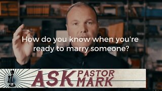 How do you know when you’re ready to marry someone?