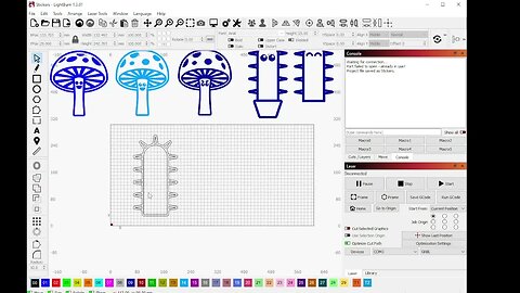 Lightburn Design tutorial - Cactus (easy)