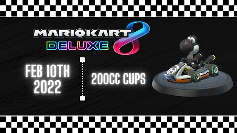 Mario Kart 8: 200cc Cup Runs #NintendoSwitch