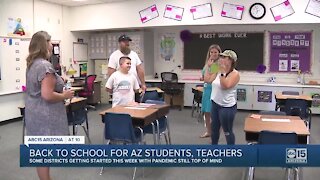 Back to school begins for Arizona students, teachers