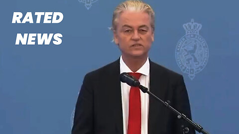Geert Wilders Speaks Following Shift to the Right in Dutch Government Formation