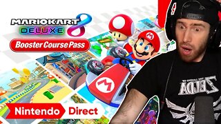 Mario Kart 8 Deluxe – Booster Course Pass DLC REACTION!