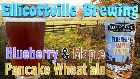 Ellicottville Brewing Blueberry Maple Pancake Wheat Ale