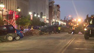 Portion of State Theater collapses in Sandusky during storm