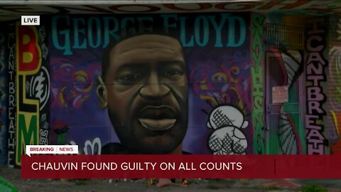 Summer of 2020 murals for George Floyd