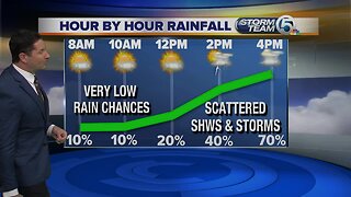 Friday midmorning forecast