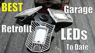 Best Garage Lighting! You Need These Bright LED Lights For Your Garage, Barn, Basement or Shop