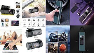 Security camera for Home and cars, Sports Camera and Air pumps for cars and cycles ♡Dampi 16