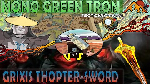 Mono Green Tron VS Grixis Thopter Sword｜Neon Dynasty puts oot some power! ｜Magic The Gathering Online Modern League Match