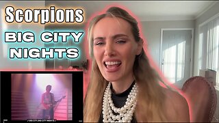 Scorpions-Big City Nights! Russian Girl First Time Hearing!!