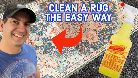 Clean Your Carpet In No Time - The Easy Way!