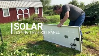 Solar Panel Test