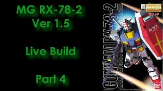 Building my first Master Grade - Gundam RX-78-2 Ver. 1.5 Part 4