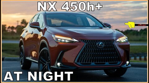 AT NIGHT: Lexus NX 450h+ Luxury - Interior & Exterior Lighting Overview @White Bat Audio