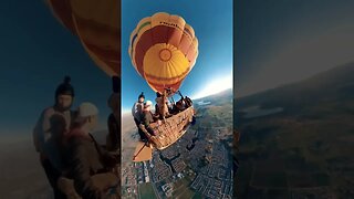 HOT AIR BALLOON Skydive GoPRO Max 360