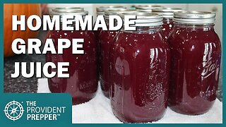Food Storage: Easy Homemade Grape Juice Using a Steam Juicer