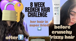 Andromeda Syke l Redken Frizzy Hair -Judge Me