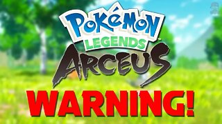 WARNING: Pokémon Legends Arceus LEAKED!