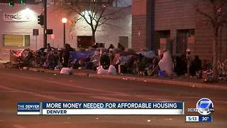 More money needed for affordable housing