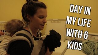 Day in My Life With 6 Kids/ Painting a Girl's Room!!!