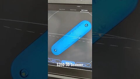 Here is what a $350 3D scanner can do. #3dscanning