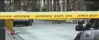 Man shot by security guard downtown