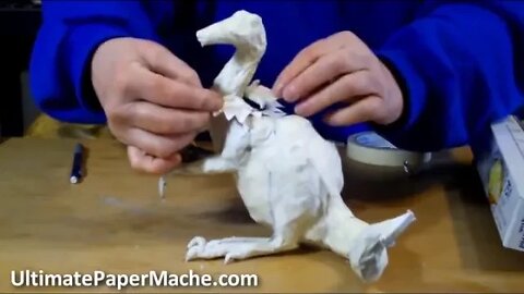 Paper Mache Dragon - Making the Armature
