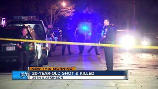 MPD: 20-year-old man shot, killed in overnight shooting