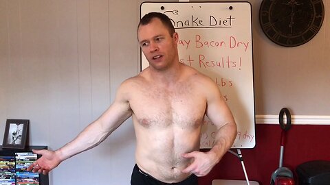 HOW I LOST FAT EATING BACON! - 30 DAY BACON DRY FAST CHALLENGE RESULTS! - DAY #30
