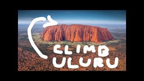 Climbing Uluru