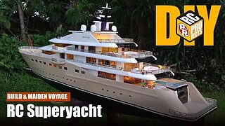 Making Big RC Yacht Boat with Foam