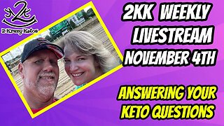 2kk weekly livestream, November 4th | Answering you Keto/Carnivore Questions