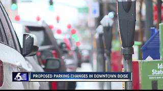 Boise proposes parking changes downtown