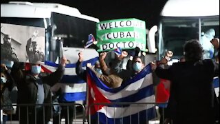 WATCH: Cuban medical brigade arrives in SA (jjZ)