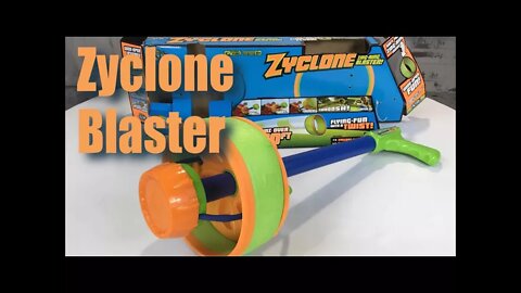 Zing Air Zyclone flying disc launcher toy review